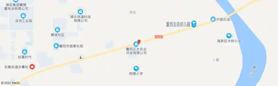 襄阳机场路口_公交站地图_襄阳公交_妙搜公交查询2025