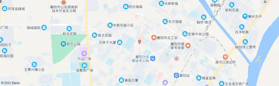 襄阳陈营(长春小区)_公交站地图_襄阳公交_妙搜公交查询2025