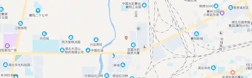 襄阳云湾(华中光彩大市场)_公交站地图_襄阳公交_妙搜公交查询2025