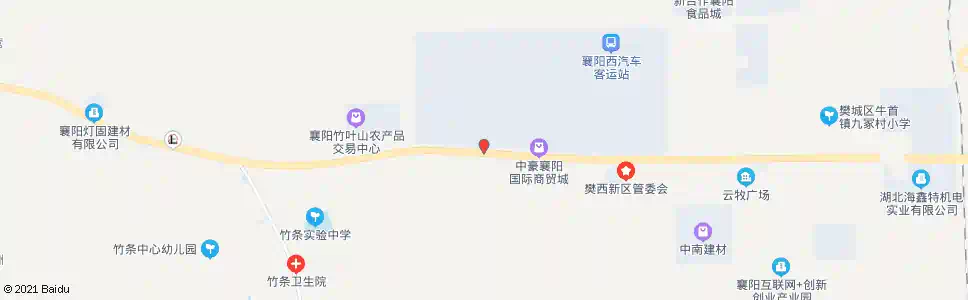襄阳小李营路口_公交站地图_襄阳公交_妙搜公交查询2025