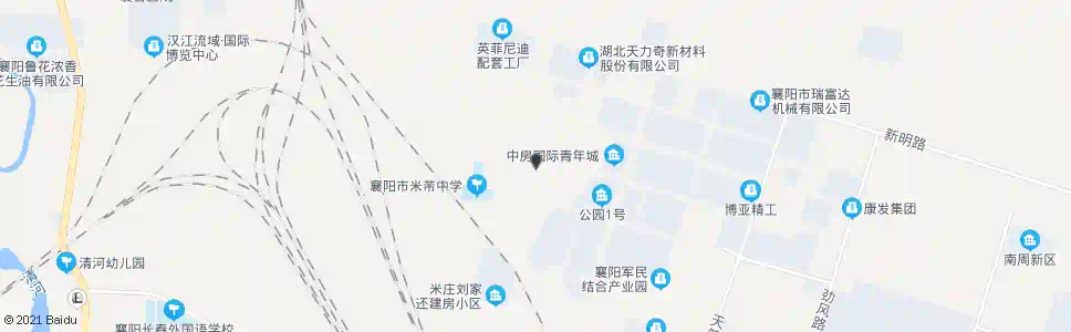 襄阳米沛村委会_公交站地图_襄阳公交_妙搜公交查询2025