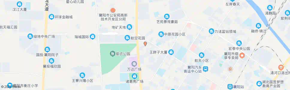 襄阳紫贞花园_公交站地图_襄阳公交_妙搜公交查询2025