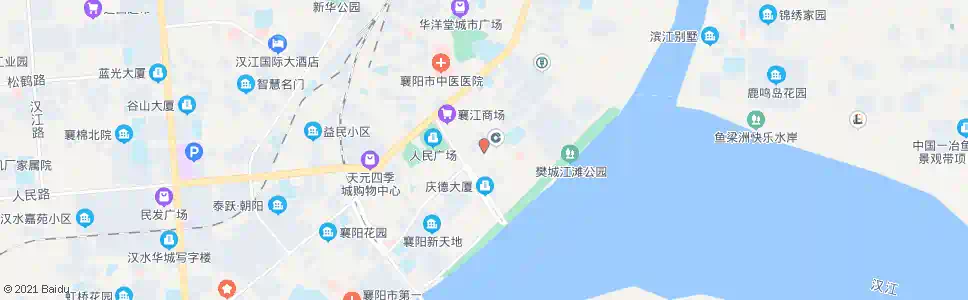 襄阳解放桥(步行街)_公交站地图_襄阳公交_妙搜公交查询2025