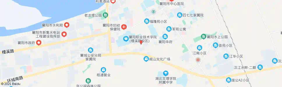 襄阳民主路西_公交站地图_襄阳公交_妙搜公交查询2025
