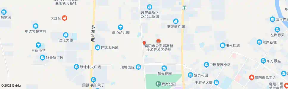 襄阳汉江大道加油站_公交站地图_襄阳公交_妙搜公交查询2025