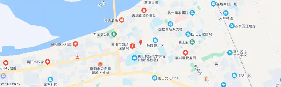 襄阳西门(市立惠民医院)_公交站地图_襄阳公交_妙搜公交查询2025