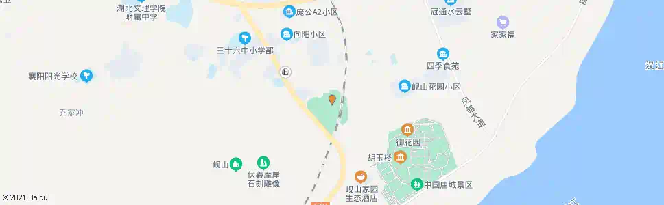 襄阳岘首亭_公交站地图_襄阳公交_妙搜公交查询2025