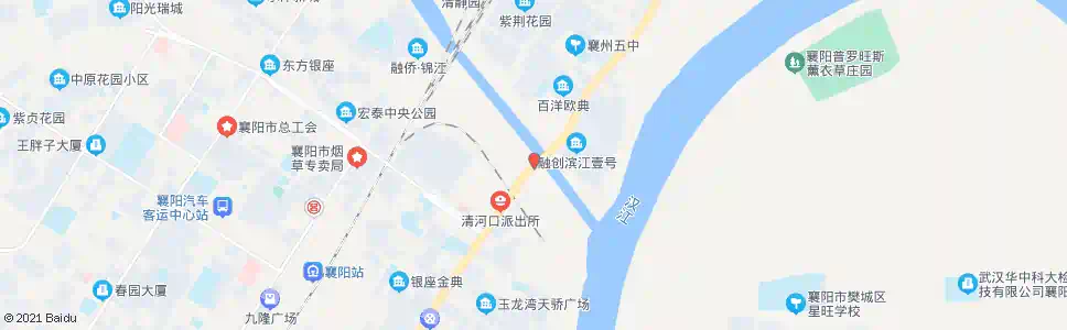 襄阳河星一队_公交站地图_襄阳公交_妙搜公交查询2025