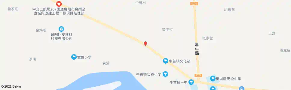 襄阳王营_公交站地图_襄阳公交_妙搜公交查询2025