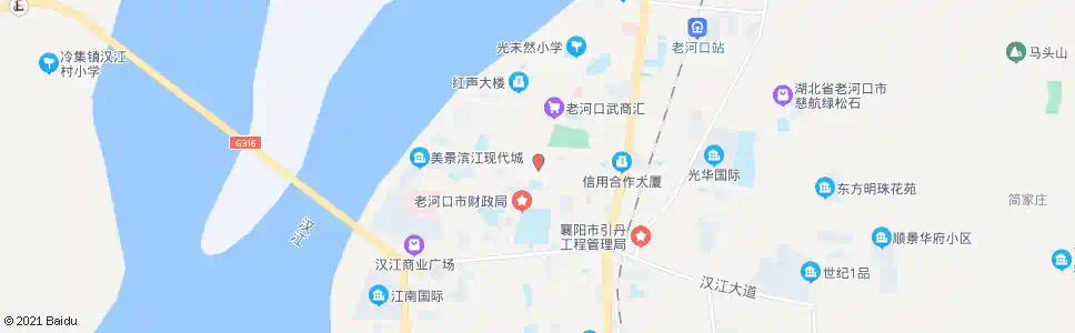 襄阳市府路口_公交站地图_襄阳公交_妙搜公交查询2025