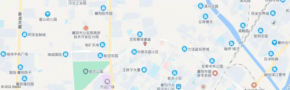 襄阳樊魏路南_公交站地图_襄阳公交_妙搜公交查询2025