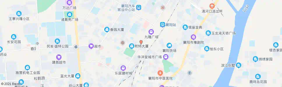 襄阳新华路口_公交站地图_襄阳公交_妙搜公交查询2025