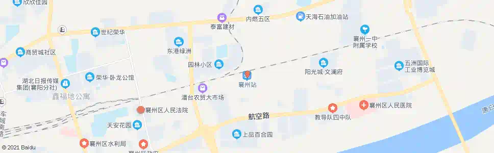 襄阳襄州土地局_公交站地图_襄阳公交_妙搜公交查询2025