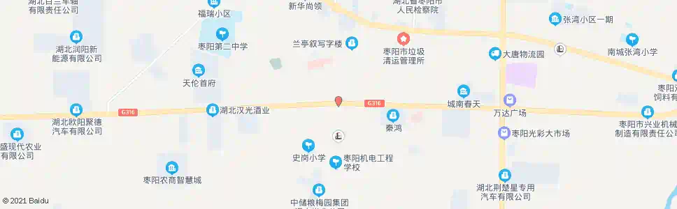 襄阳发展大道路口_公交站地图_襄阳公交_妙搜公交查询2025
