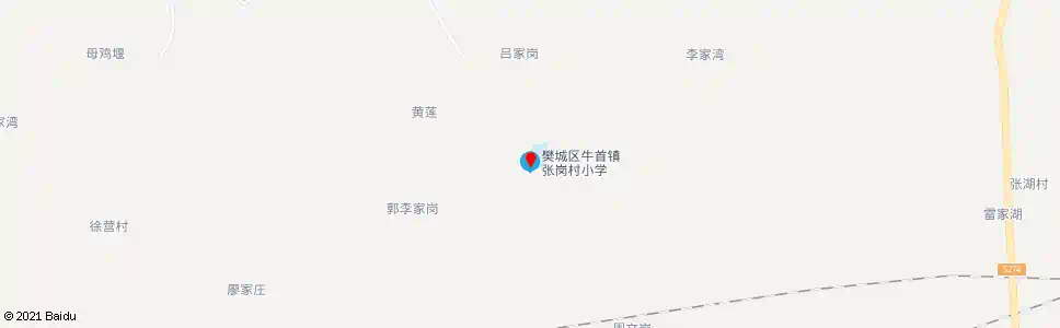 襄阳张岗小学_公交站地图_襄阳公交_妙搜公交查询2025