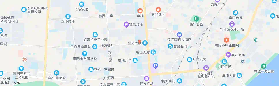 襄阳松鹤路长虹路口_公交站地图_襄阳公交_妙搜公交查询2025