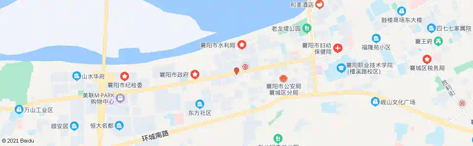 襄阳檀溪路中_公交站地图_襄阳公交_妙搜公交查询2025