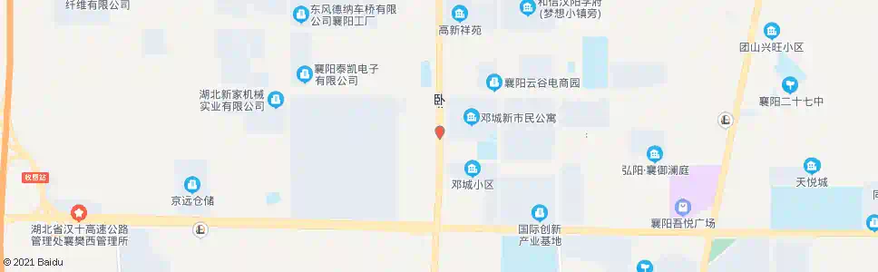 襄阳卧龙大道北_公交站地图_襄阳公交_妙搜公交查询2025