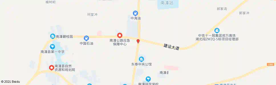 襄阳建设大道路口_公交站地图_襄阳公交_妙搜公交查询2025