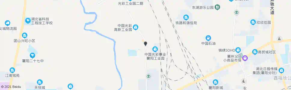 襄阳光彩工业园_公交站地图_襄阳公交_妙搜公交查询2025