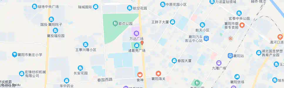 襄阳诸葛亮广场_公交站地图_襄阳公交_妙搜公交查询2025