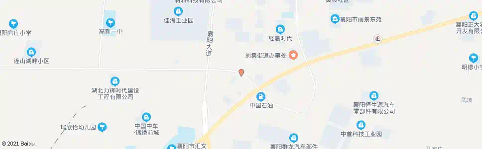 襄阳富康大道三界庄_公交站地图_襄阳公交_妙搜公交查询2025