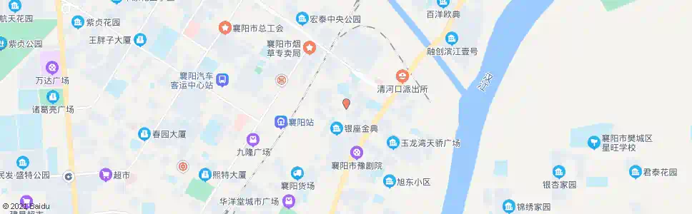 襄阳长征路中路_公交站地图_襄阳公交_妙搜公交查询2025