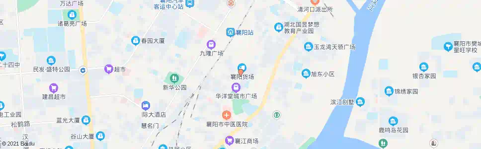襄阳长征路中_公交站地图_襄阳公交_妙搜公交查询2025