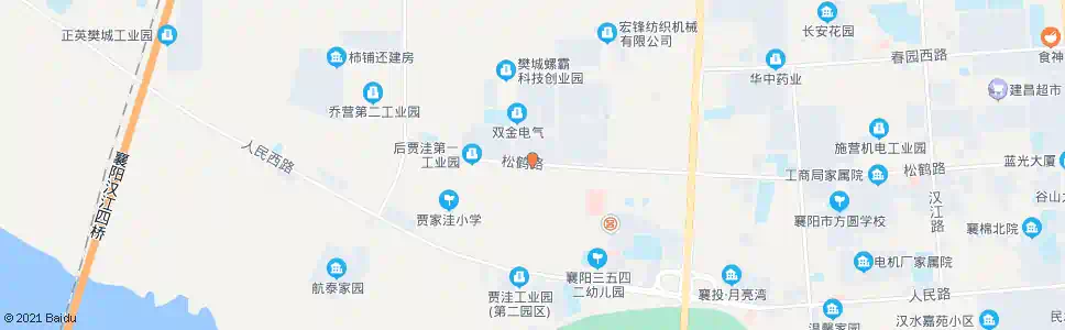 襄阳三六一一机械厂_公交站地图_襄阳公交_妙搜公交查询2025