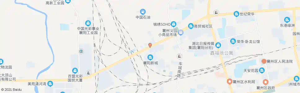 襄阳金华寺_公交站地图_襄阳公交_妙搜公交查询2025