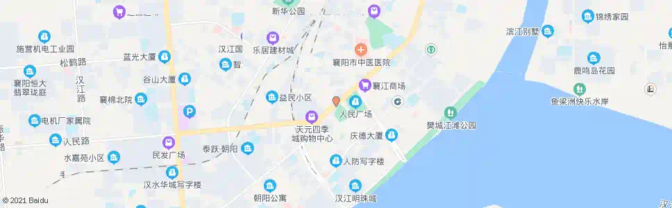 襄阳人民广场西(公交总公司)_公交站地图_襄阳公交_妙搜公交查询2025