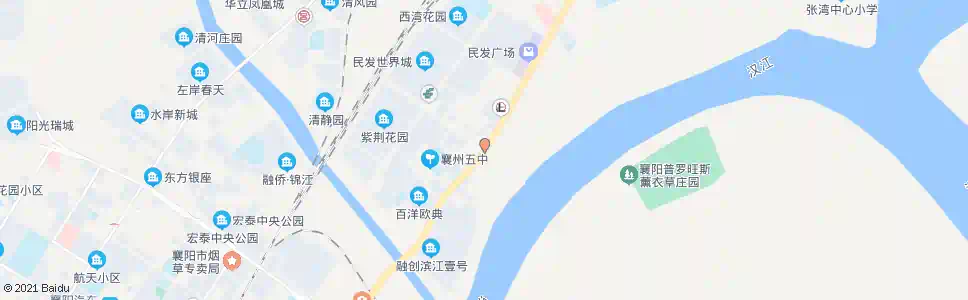 襄阳航空路汉津路口_公交站地图_襄阳公交_妙搜公交查询2025