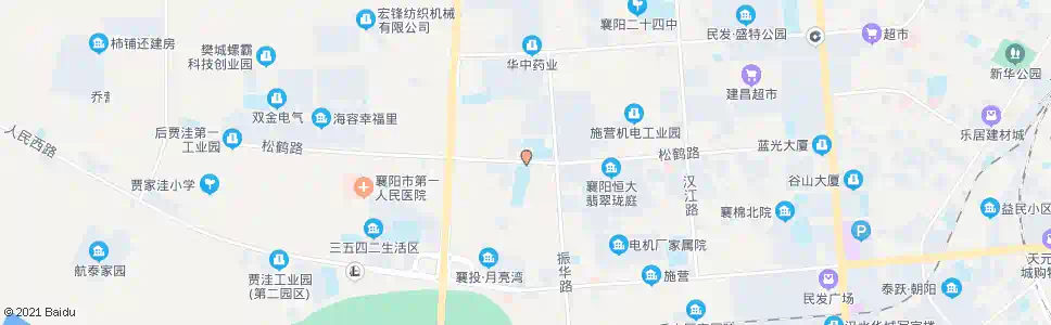 襄阳松鹤路施营路口松鹤西路_公交站地图_襄阳公交_妙搜公交查询2025