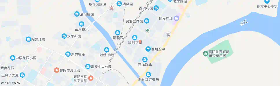 襄阳长征东路桥东_公交站地图_襄阳公交_妙搜公交查询2025