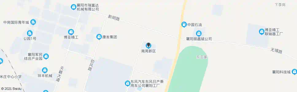 襄阳南周新区_公交站地图_襄阳公交_妙搜公交查询2025