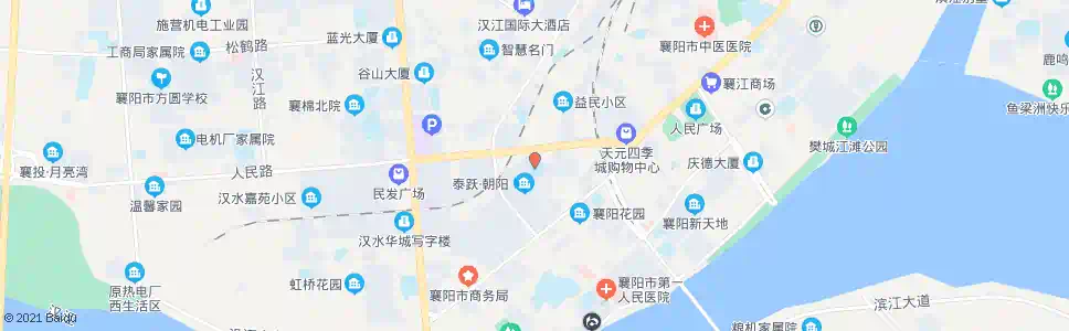 襄阳人民路小学_公交站地图_襄阳公交_妙搜公交查询2025