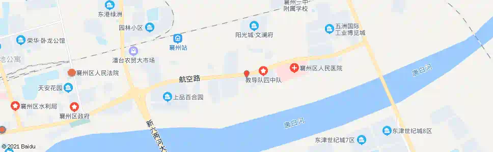 襄阳航空路华强路口(襄阳普济医院)_公交站地图_襄阳公交_妙搜公交查询2025
