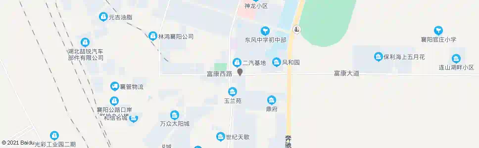 襄阳富康大市场1_公交站地图_襄阳公交_妙搜公交查询2025