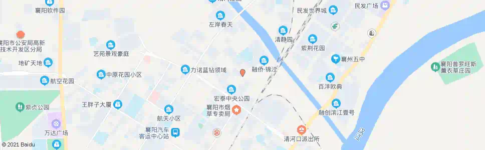 襄阳清河路中_公交站地图_襄阳公交_妙搜公交查询2025