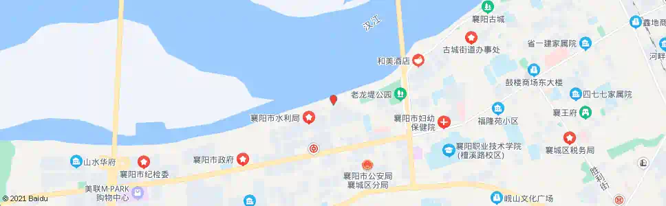 襄阳滨江路西_公交站地图_襄阳公交_妙搜公交查询2025