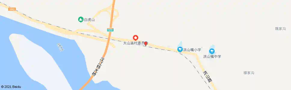 襄阳洪山咀村_公交站地图_襄阳公交_妙搜公交查询2025