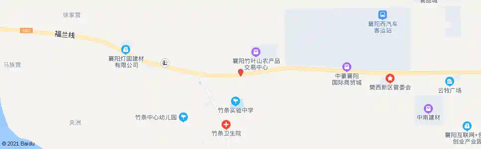 襄阳赵庄东站_公交站地图_襄阳公交_妙搜公交查询2025