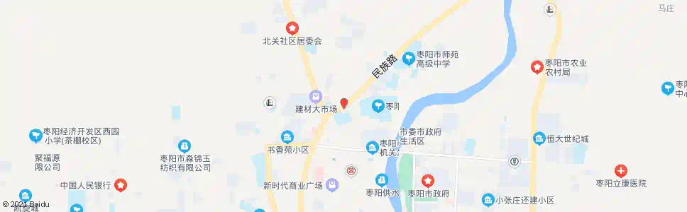 襄阳三实小(北关口)_公交站地图_襄阳公交_妙搜公交查询2025