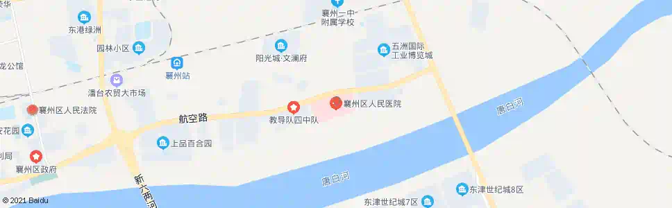 襄阳大庆路襄州医院_公交站地图_襄阳公交_妙搜公交查询2025