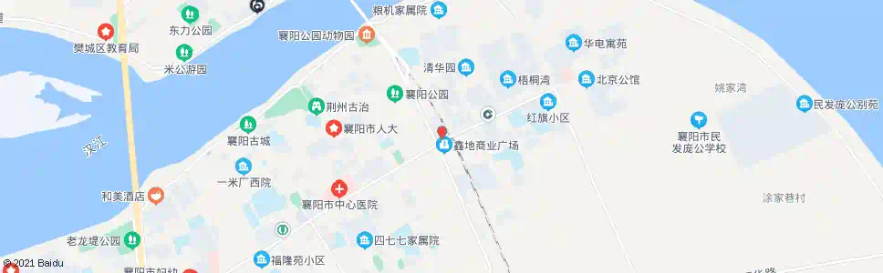 襄阳东门口_公交站地图_襄阳公交_妙搜公交查询2025