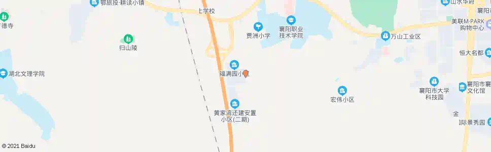 襄阳黄家湾四组_公交站地图_襄阳公交_妙搜公交查询2025