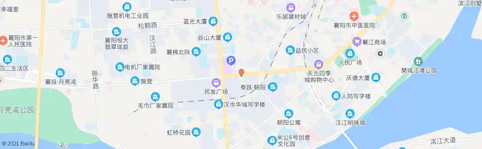 襄阳人民路风华路口_公交站地图_襄阳公交_妙搜公交查询2025