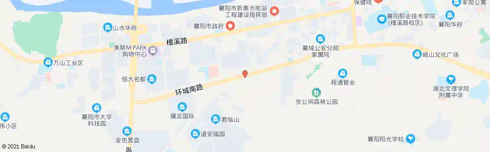 襄阳内环路琵琶山路口_公交站地图_襄阳公交_妙搜公交查询2025