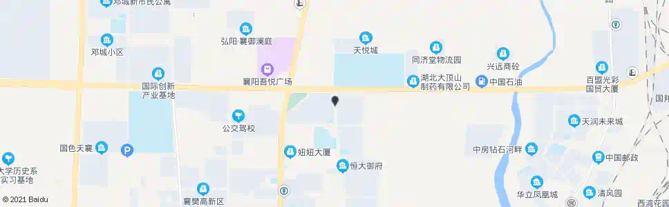 襄阳樊魏路北_公交站地图_襄阳公交_妙搜公交查询2025