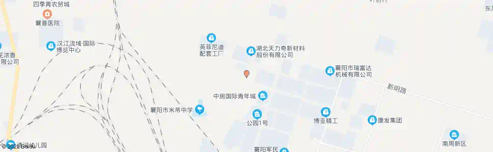 襄阳拓新路南_公交站地图_襄阳公交_妙搜公交查询2025